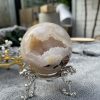 Bi hốc mã não | Agate Geode Sphere | Đá trang trí, sưu tầm, healing | CADA DECOR
