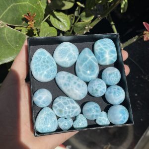 Mặt dây đá Larimar | CADA DECOR