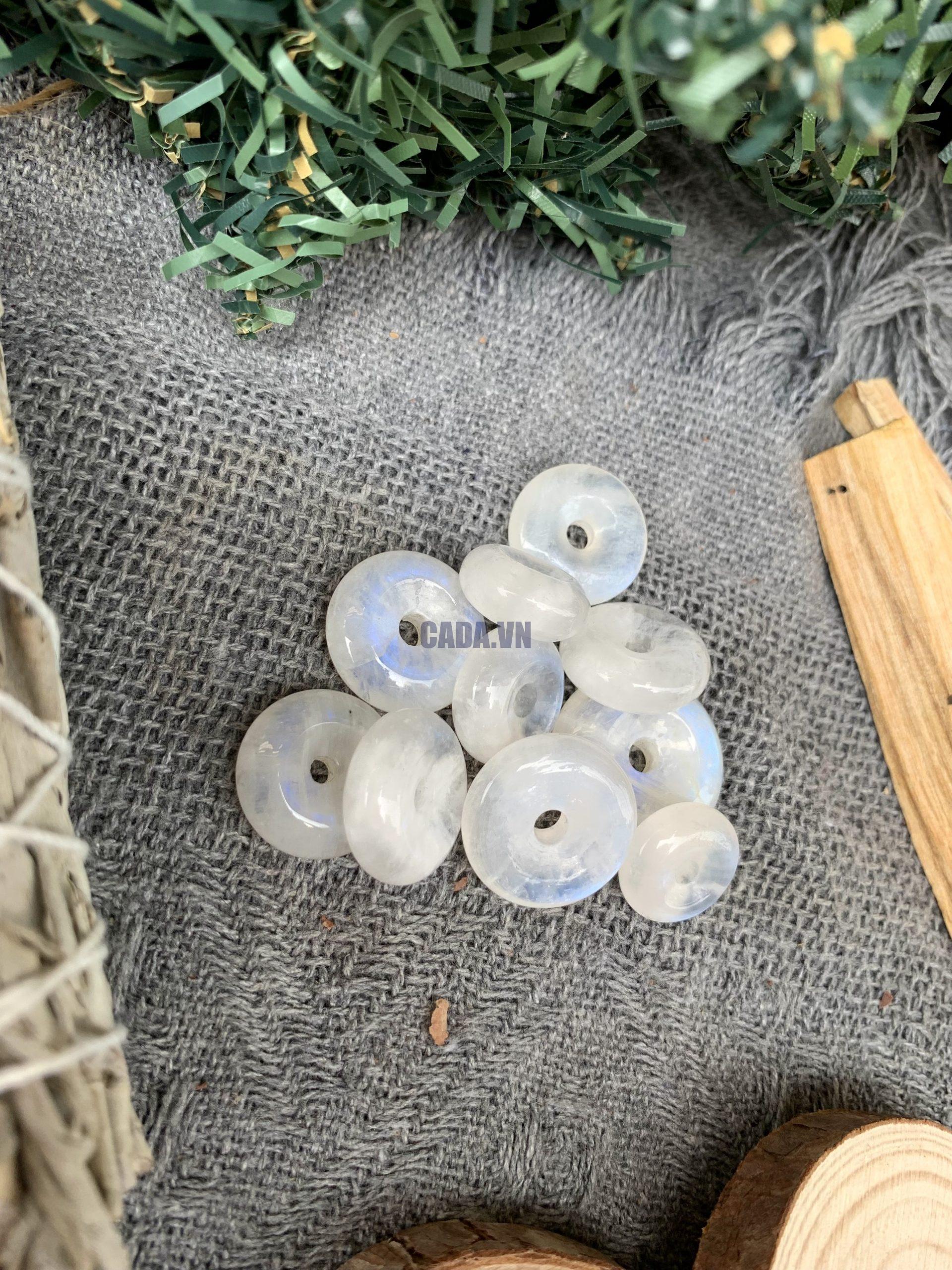 Đồng điếu Moonstone | Đá trang trí, sưu tầm, healing | CADA DECOR