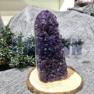HỐC THẠCH ANH TÍM URUQUAY NHỎ - KL: 737,1 GRAM (TU125)