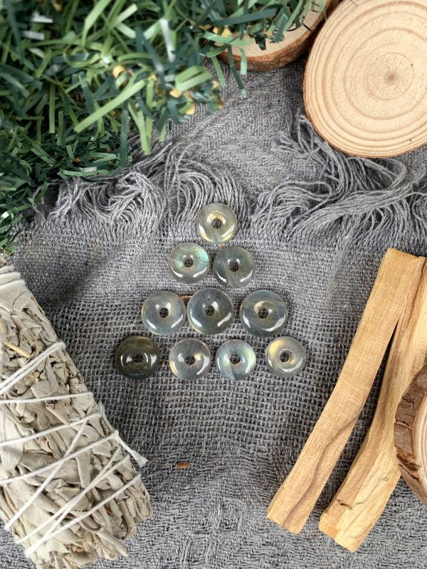 Đồng điếu Labradorite | Đá trang trí, sưu tầm, healing | CADA DECOR