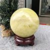 Bi Cầu Thạch Anh Vàng – Citrine Sphere (BV93) – KL: 1,395 KG – ĐK: 10,13 CM