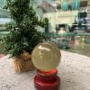 BI CẦU THẠCH ANH VÀNG SAO (TAVS08) ĐK: 6,05CM, KL: 1,94KG