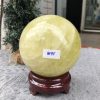 Bi Cầu Thạch Anh Vàng – Citrine Sphere (BV95) – KL: 1,4 KG – ĐK: 10,45 CM