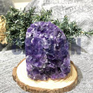 HỐC THẠCH ANH TÍM URUQUAY NHỎ - KL: 695,1 GRAM (TU128)