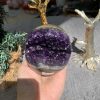 Bi Cầu Miệng Cười Thạch Anh Tím – Amethyst (BTH13) – KL: 0,615 KG – ĐK: 8,3CM