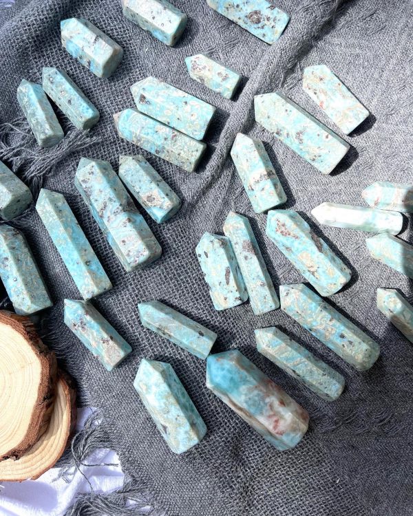 Trụ Larimar | Đá trang trí, sưu tầm, healing | CADA DECOR