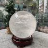 QUẢ CẦU PHONG THỦY THẠCH ANH TRẮNG (BTR58) ĐK: 13,69CM KL: 3,495KG