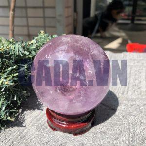 BI CẦU THẠCH ANH TÍM (CT04) - ĐK: 8,12 CM - KL: 715,2 GRAM