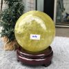 Bi Cầu Thạch Anh Vàng – Citrine Sphere (BV86) – KL: 2,15 KG – ĐK: 11,62CM