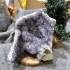 HỐC THẠCH ANH TÍM NHỎ – SMALL AMETHYST (TV399), KL: 1,619KG, KT: 14*10 CM