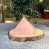 KIM TỰ THÁP ĐÁ THẠCH ANH HỒNG (KTT09) KT: 5,2*7,8 CM – KL: 0,3 KG 