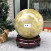 Bi Cầu Thạch Anh Vàng – Citrine Sphere (BV85) – KL: 2,605 KG – ĐK: 12,42 CM