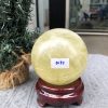 Bi Cầu Thạch Anh Vàng – Citrine Sphere (BV89) – KL: 0,82 KG – ĐK: 8,44 CM