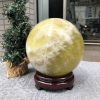 Bi Cầu Thạch Anh Vàng – Citrine Sphere (BV84) – KL: 4,68 KG – ĐK: 15,03 CM