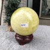 Bi Cầu Thạch Anh Vàng – Citrine Sphere (BV75) – KL: 1,79 KG – ĐK: 10,92 CM