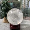 QUẢ CẦU PHONG THỦY THẠCH ANH TRẮNG (BTR63) ĐK: 11,15CM KL: 1,88KG