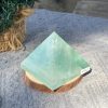 KIM TỰ THÁP ĐÁ FLUORITE (KTT22) KT: 5,5*6,4 CM – KL: 0,295 KG 