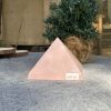 KIM TỰ THÁP ĐÁ THẠCH ANH HỒNG (KTT08) KT: 6,3*8,3 CM - KL: 0,455 KG 
