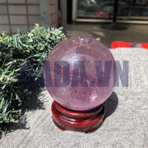 BI CẦU THẠCH ANH TÍM (CT16) - ĐK: 7,01 CM - KL: 452,3 GRAM