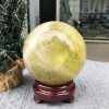 Bi Cầu Thạch Anh Vàng – Citrine Sphere (BV101) – KL: 1,66 KG – ĐK: 10,67 CM