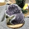 HỐC THẠCH ANH TÍM NHỎ – SMALL AMETHYST (TV404), KL: 1,415KG, KT: 12,3*10 CM