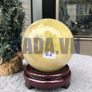 Bi Cầu Thạch Anh Vàng – Citrine Sphere (BV80) - KL: 2,23 KG - ĐK: 11,78 CM