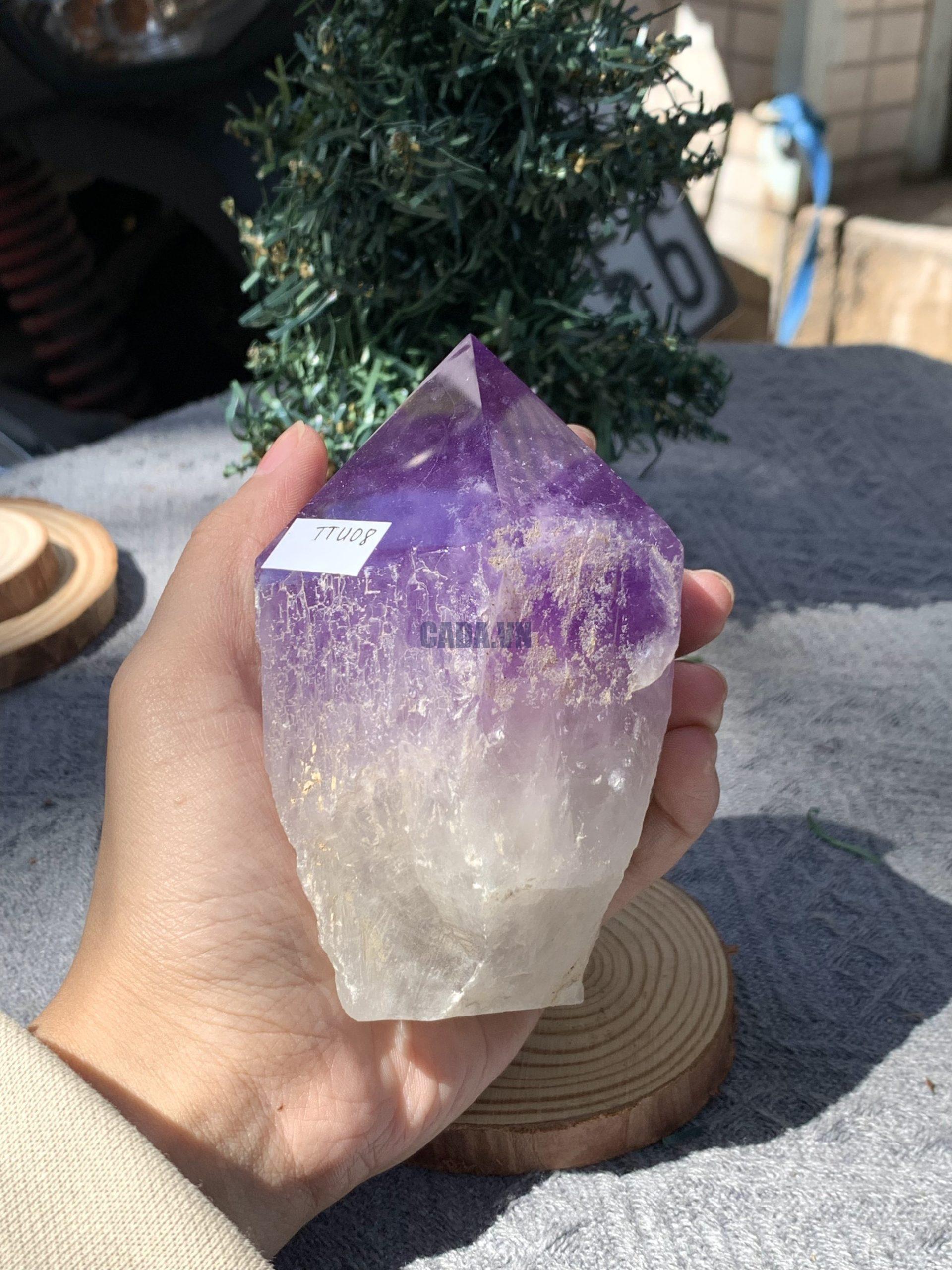 Chóp thạch anh tím (TTU08)