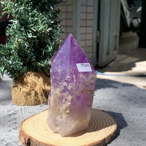 Chóp thạch anh tím (TTU12) - KT: 15,2*5 CM - KL: 0,415 KG