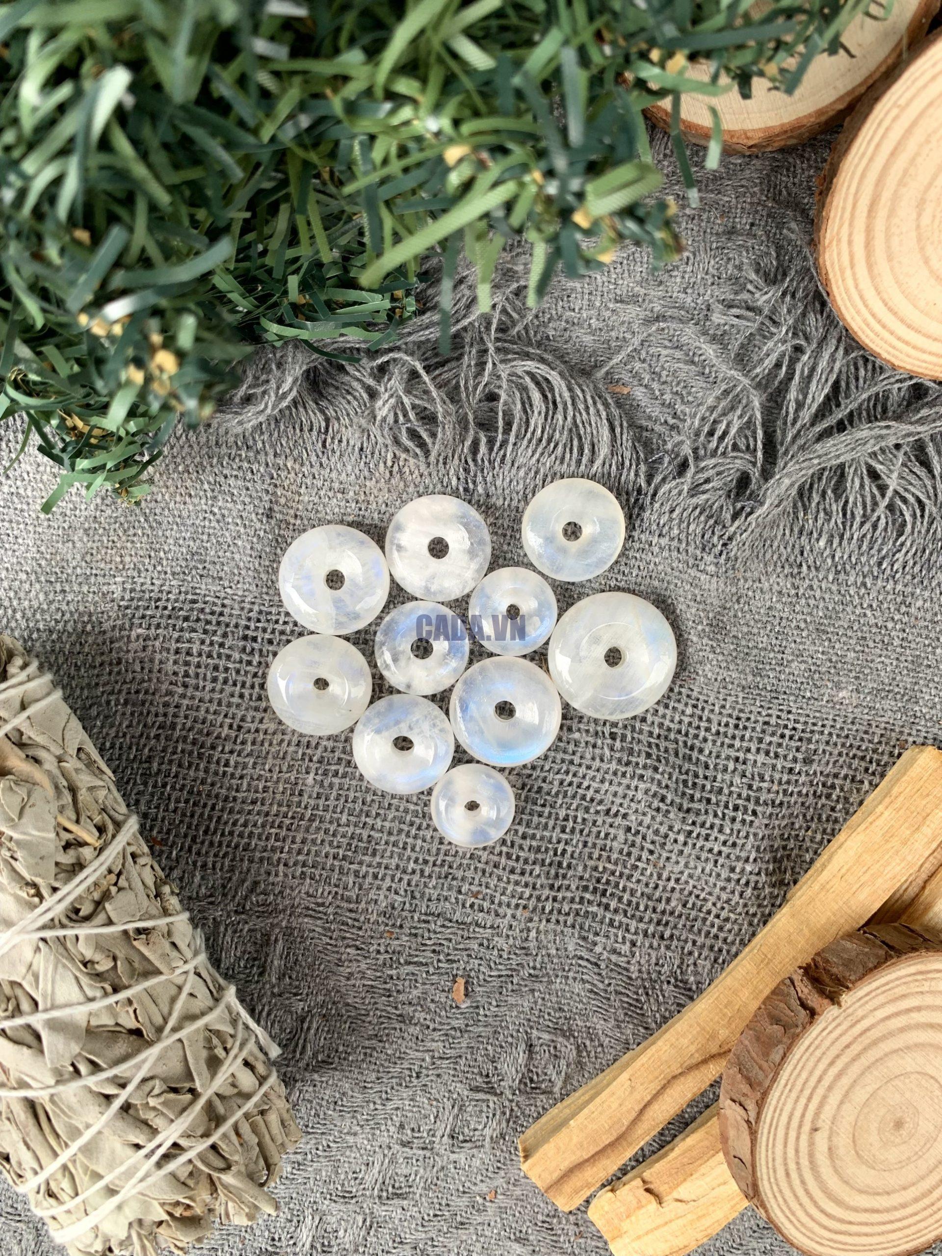 Đồng điếu Moonstone | Đá trang trí, sưu tầm, healing | CADA DECOR