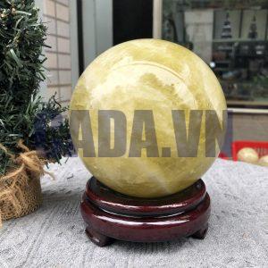 Bi Cầu Thạch Anh Vàng – Citrine Sphere (BV83) - KL: 2,78 KG - ĐK: 12,74 CM