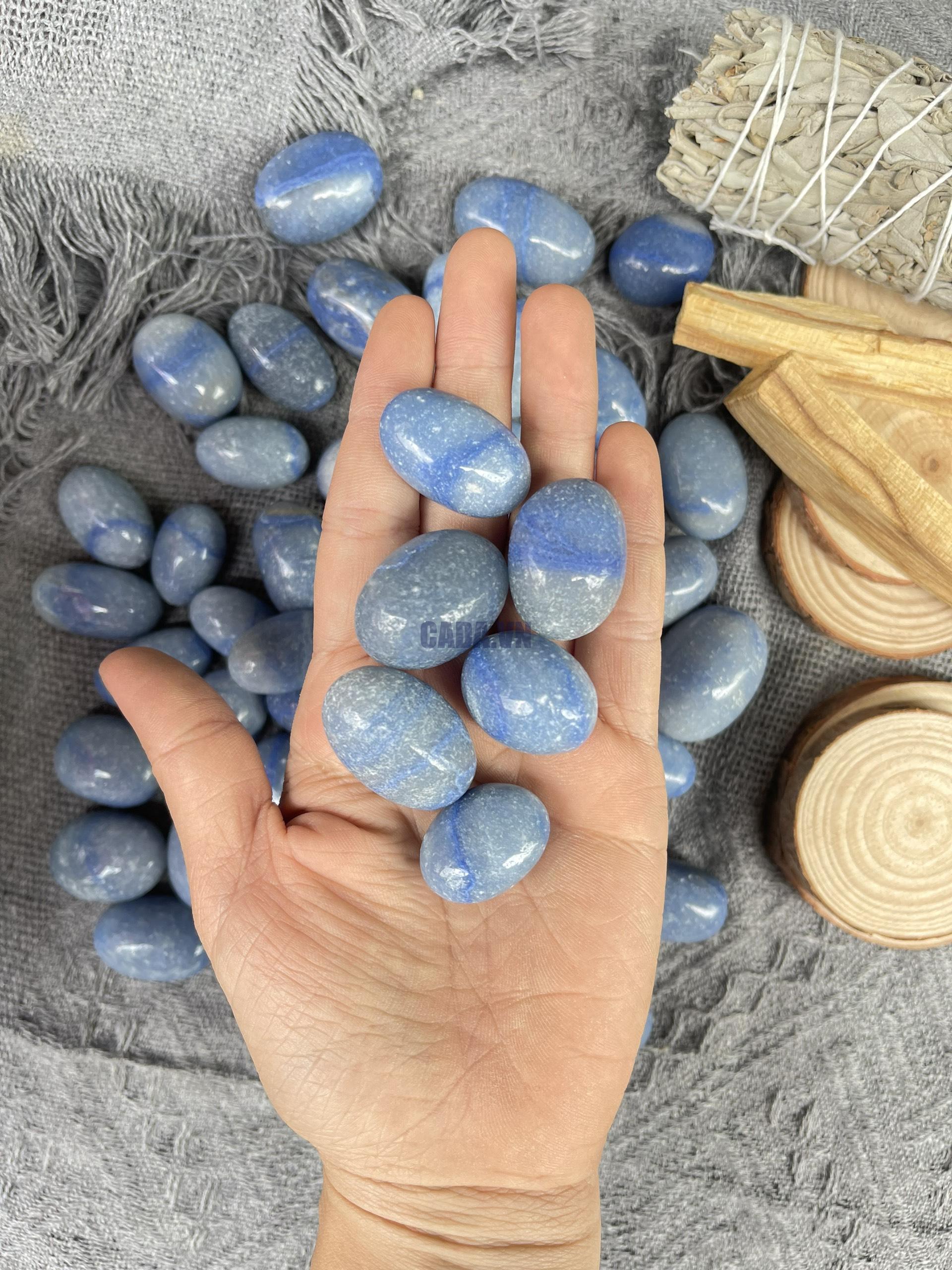 Tumble Blue Aventurine | Đá trang trí, sưu tầm, healing | CADA DECOR