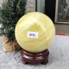 Bi Cầu Thạch Anh Vàng – Citrine Sphere (BV93) – KL: 1,395 KG – ĐK: 10,13 CM