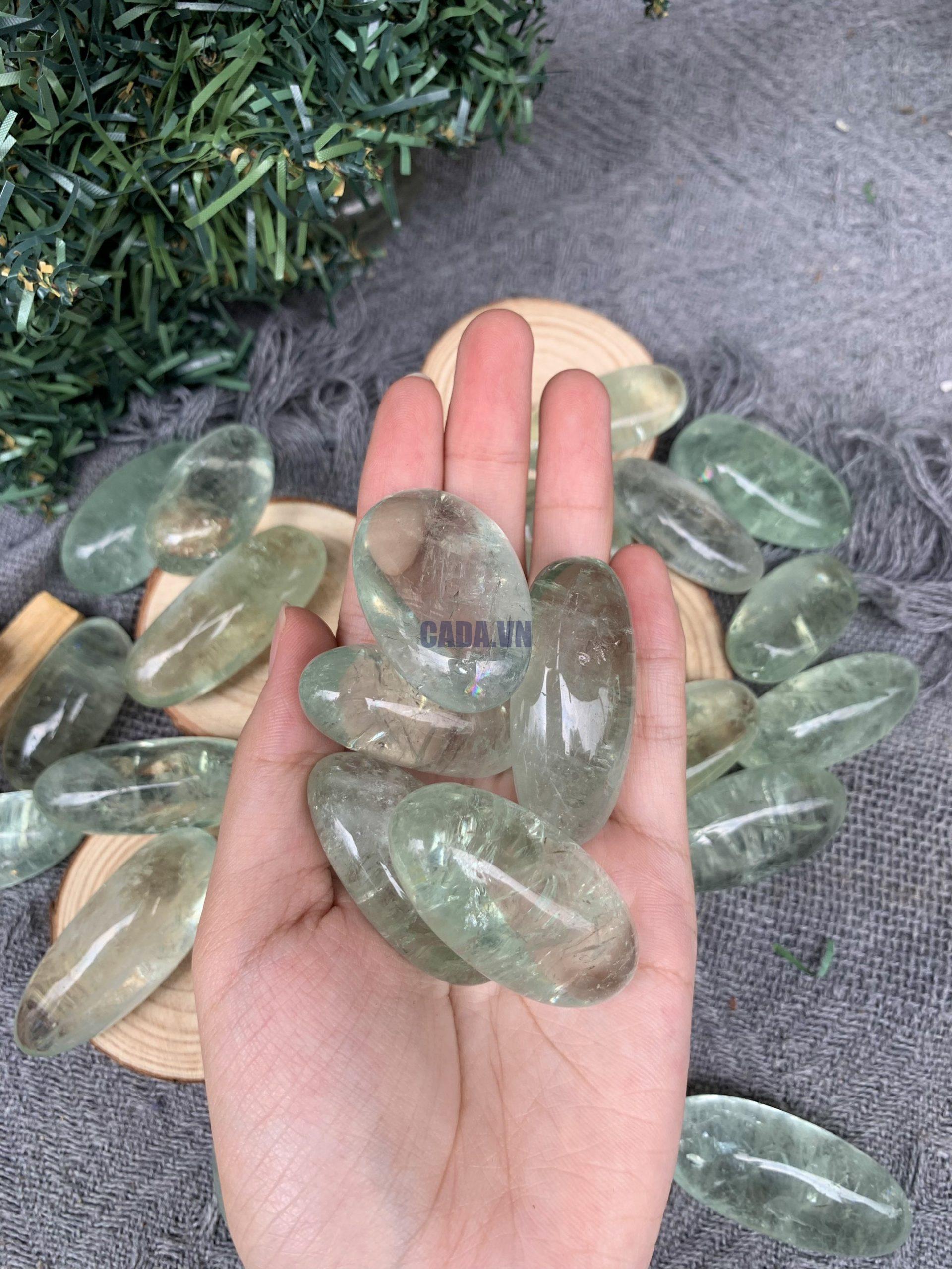 Tumble Prasiolite | Đá trang trí, sưu tầm, healing | CADA DECOR
