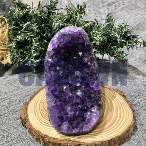 HỐC THẠCH ANH TÍM URUQUAY NHỎ - KL: 468,1 GRAM (TU130)