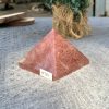 KIM TỰ THÁP ĐÁ THẠCH ANH DÂU ĐỎ - Strawberry Quartz (KTT30) KT: 4,4*6 CM - KL: 0,175 KG 