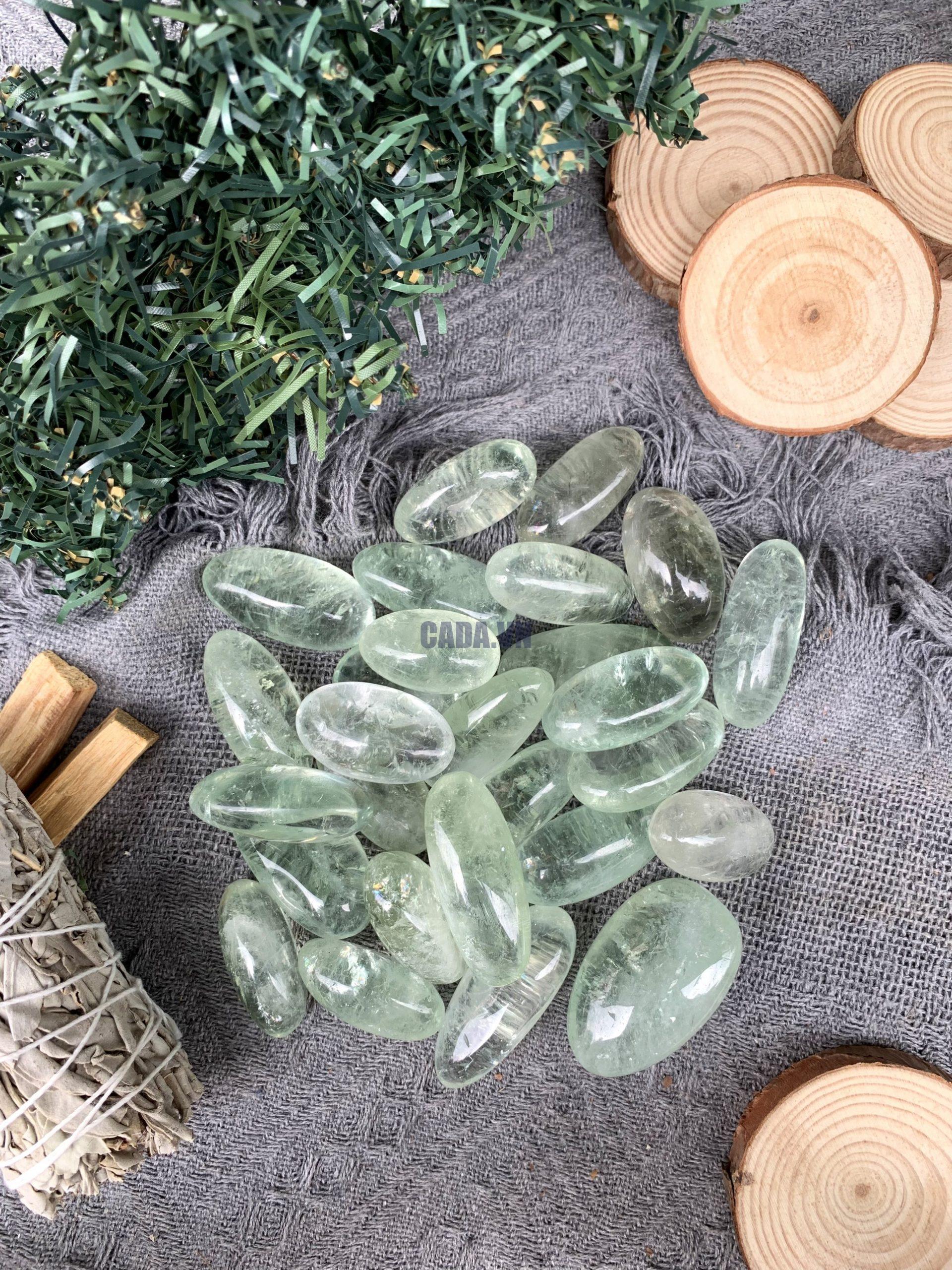 Tumble Prasiolite | Đá trang trí, sưu tầm, healing | CADA DECOR