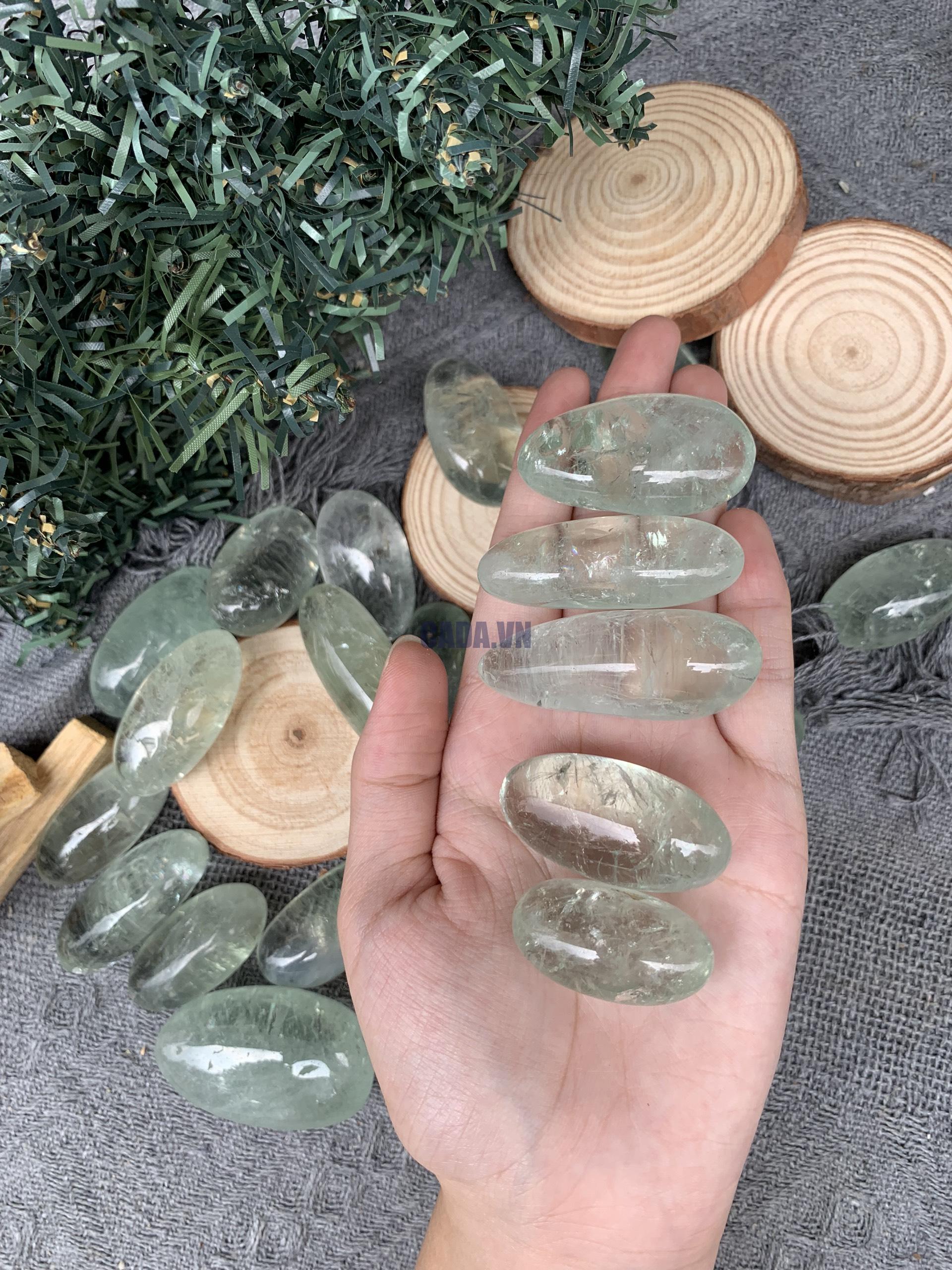 Tumble Prasiolite | Đá trang trí, sưu tầm, healing | CADA DECOR