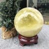 Bi Cầu Thạch Anh Vàng – Citrine Sphere (BV94) – KL: 1,515 KG – ĐK: 10,35 CM