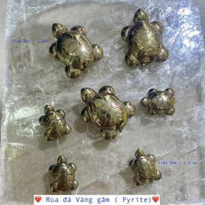RÙA ĐÁ VÀNG GĂM