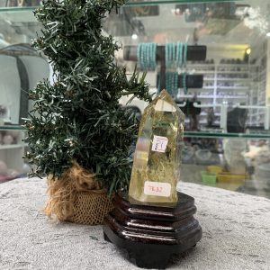 TRỤ THẠCH ANH VÀNG - KT: 14CM KL: 0,27KG (TK38)