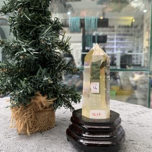 TRỤ THẠCH ANH VÀNG - KT: 14CM KL: 0,265KG (TK37)