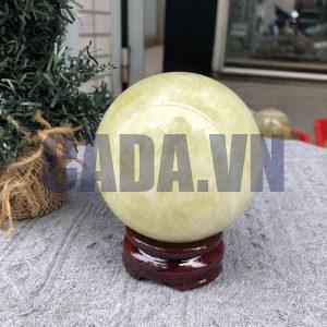 Bi Cầu Thạch Anh Vàng – Citrine Sphere (BV96) - KL: 0,805 KG - ĐK: 8,34 CM