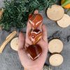 Trăng/ Trái tim Sardonyx | Đá trang trí, sưu tầm, healing | CADA DECOR