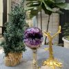 Bi Cầu Miệng Cười Thạch Anh Tím – Amethyst (BTH08) - KL: 0,325 KG - ĐK: 6,8CM