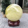 Bi Cầu Thạch Anh Vàng – Citrine Sphere (BV95) – KL: 1,4 KG – ĐK: 10,45 CM