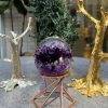 Bi Cầu Thạch Anh Vàng – Citrine Sphere (BV109) - KL: 1,765 KG - ĐK: 10,83 CM