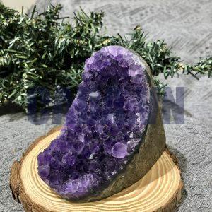 HỐC THẠCH ANH TÍM URUQUAY NHỎ - KL: 468,1 GRAM (TU130)