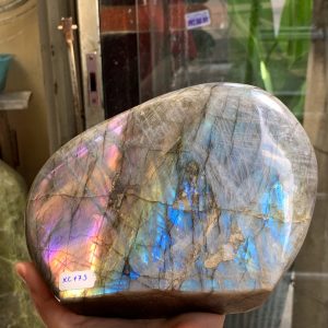 ĐÁ XÀ CỪ - HẮC NGUYỆT QUANG - Labradorite (XC173) - KL: 1,348KG