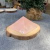 KIM TỰ THÁP ĐÁ THẠCH ANH HỒNG (KTT12) KT: 4,5*7,1 CM – KL: 0,255 KG 